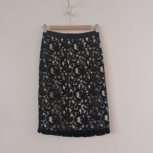 Club Monaco lace pencil skirt NWOT.